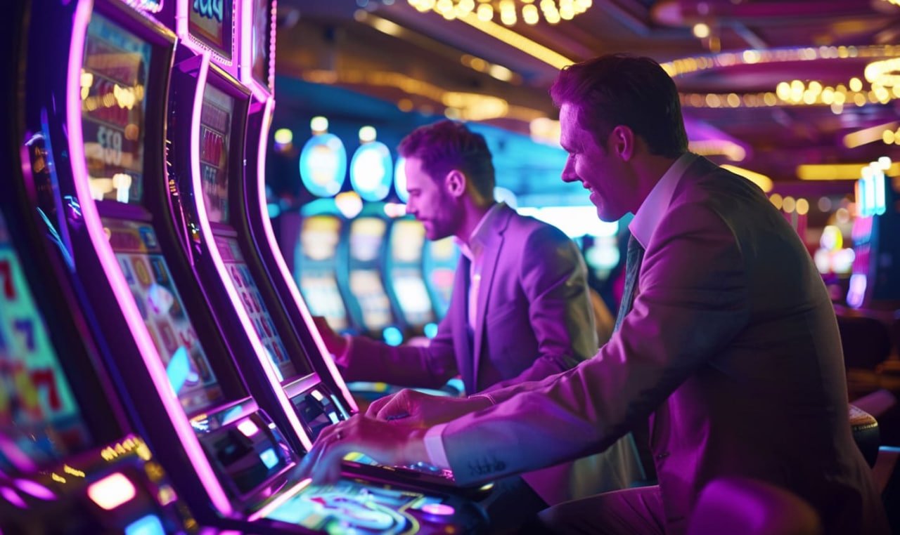 Slot klasik 3 gulungan vigorjaya dengan tampilan sederhana dan simbol buah